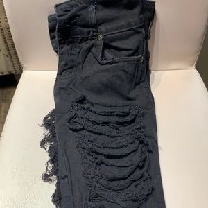 Jean stretchy shorts